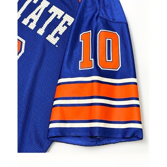 Boise State Broncos Colosseum Athletics NCAA Football Mesh Jersey 10 Fits XL/XXL - Picture 4 of 12